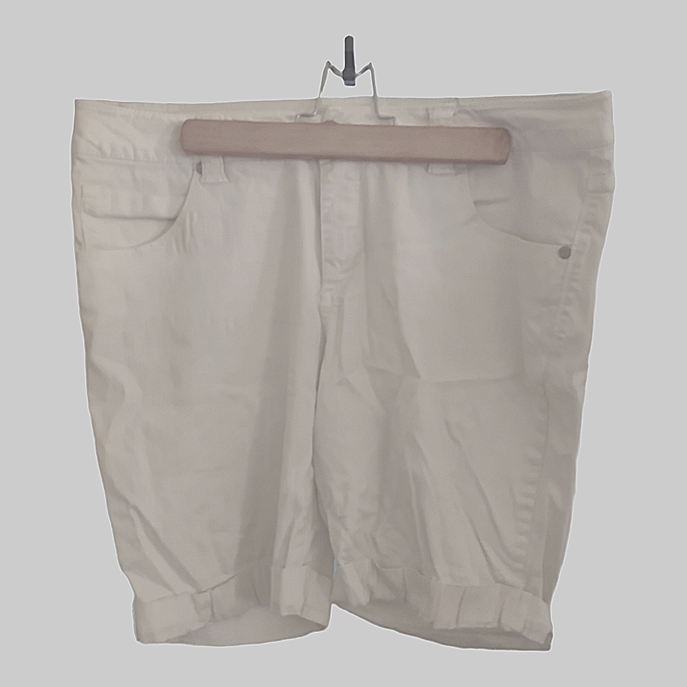 White women's shorts